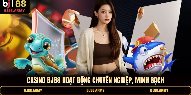 Casino BJ88 hoạt động chuyên nghiệp, minh bạch Casino BJ88 hoạt động chuyên nghiệp, minh bạch