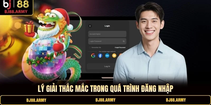Lý giải thắc mắc trong quá trình đăng nhập